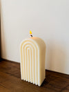Rainbow Pillar Soy Candle