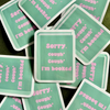 I'm Booked Sticker