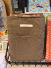 Cozy Brown Gingham Booksleeve