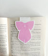 Pink Bow Magnetic Bookmark