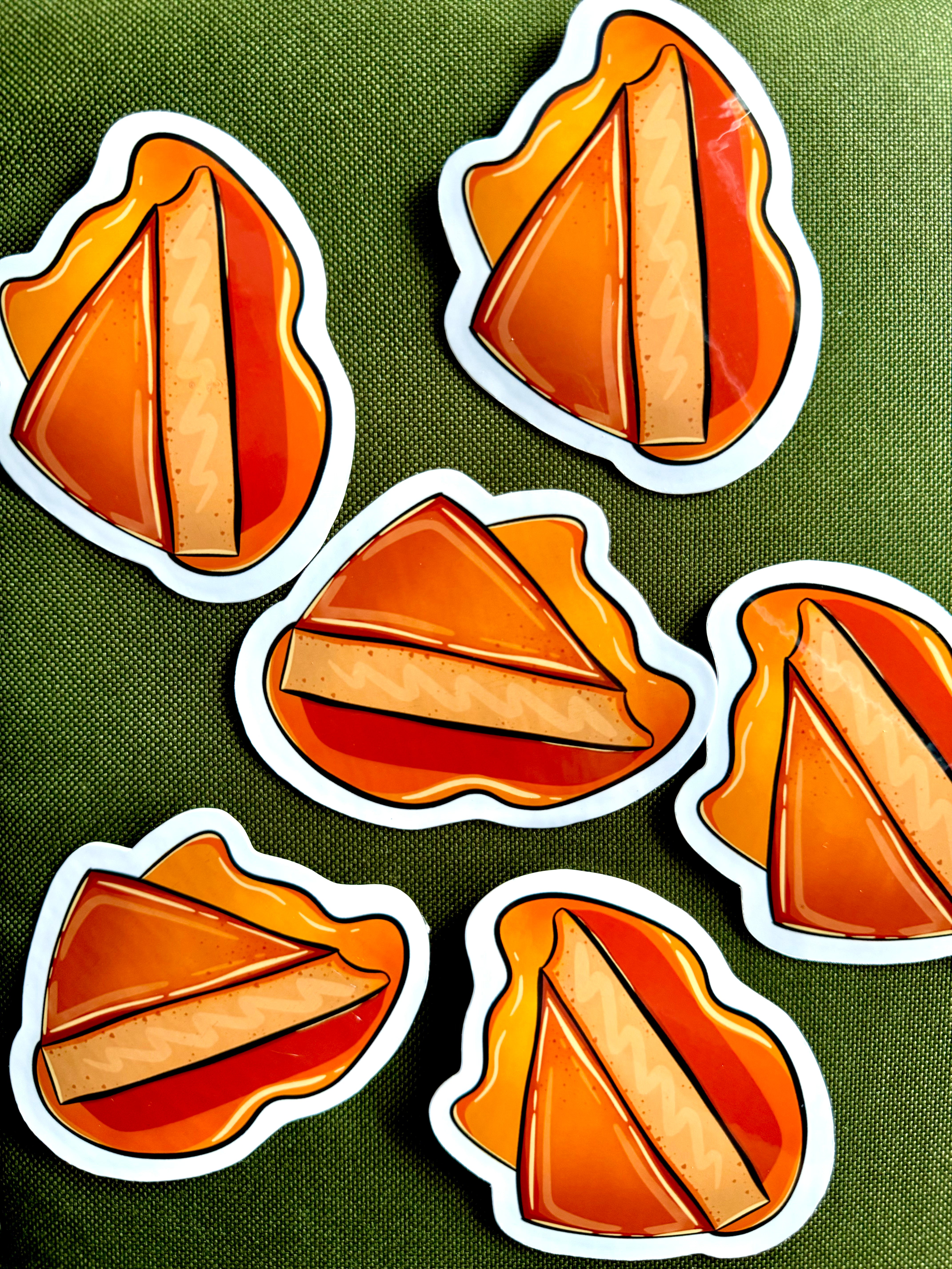 Flan Sticker