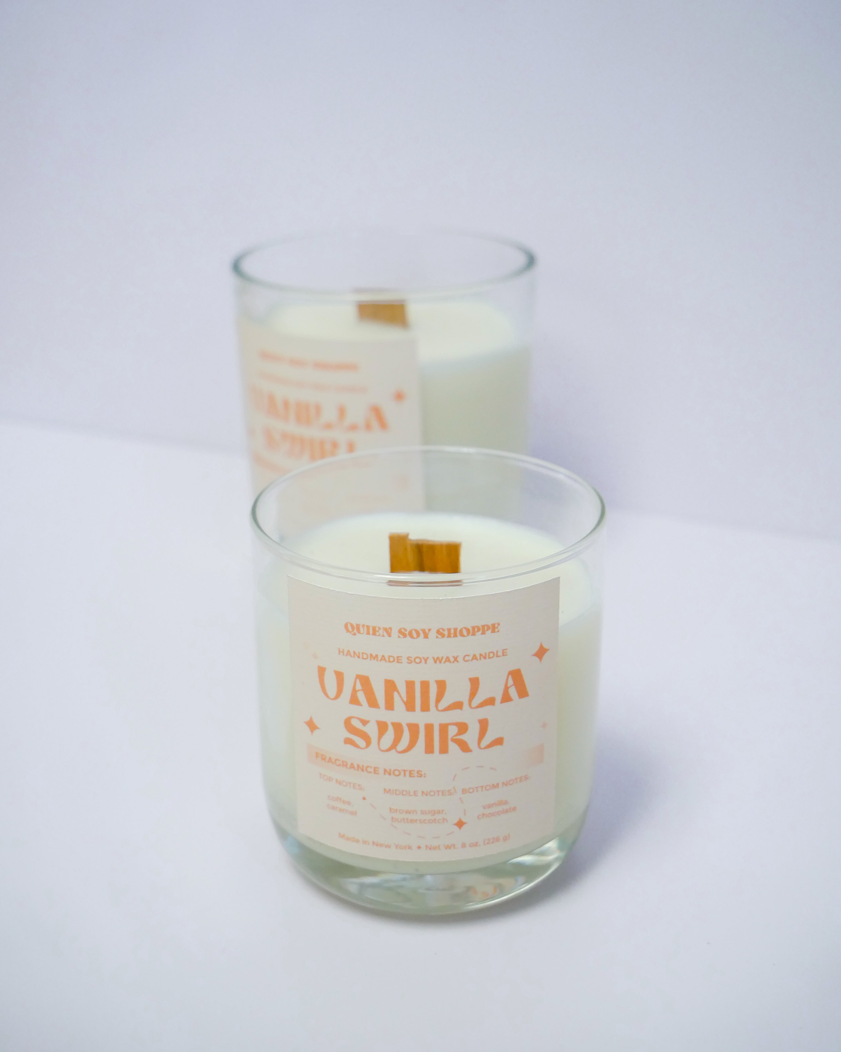 Vanilla Swirl Soy Candle