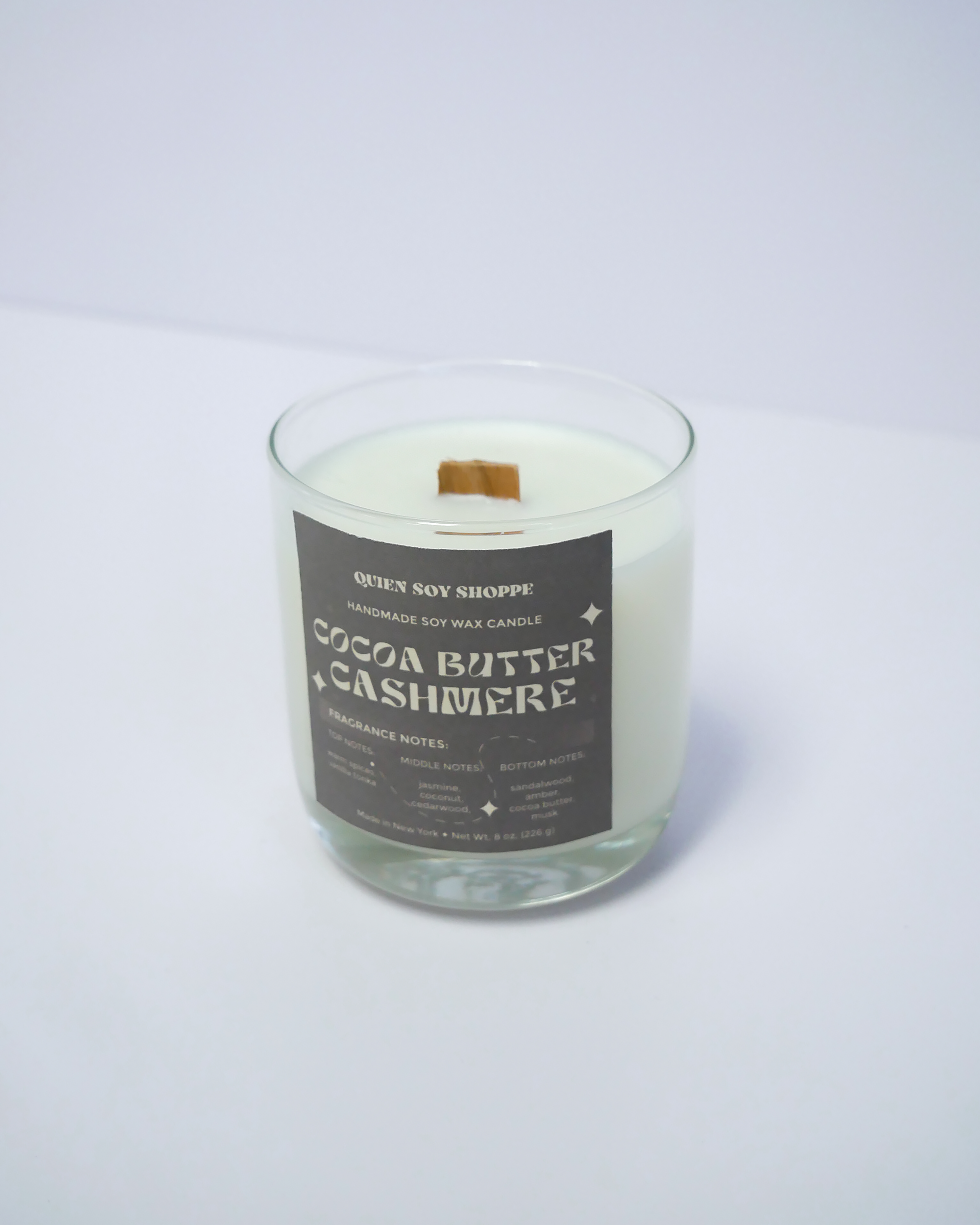 Cocoa Butter Cashmere Soy Candle